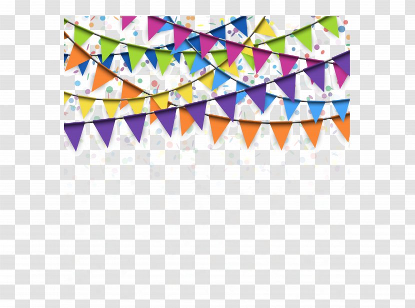 Flag Confetti Stock Photography Garland - Bunting - Vector Color Holiday Triangle Pull Transparent PNG