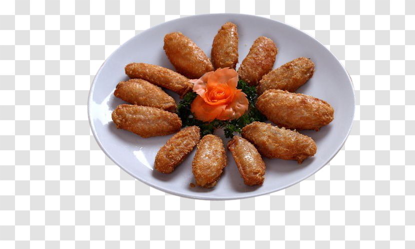 Fritter Fried Chicken Croquette Delicatessen - Deep Frying - Also Transparent PNG