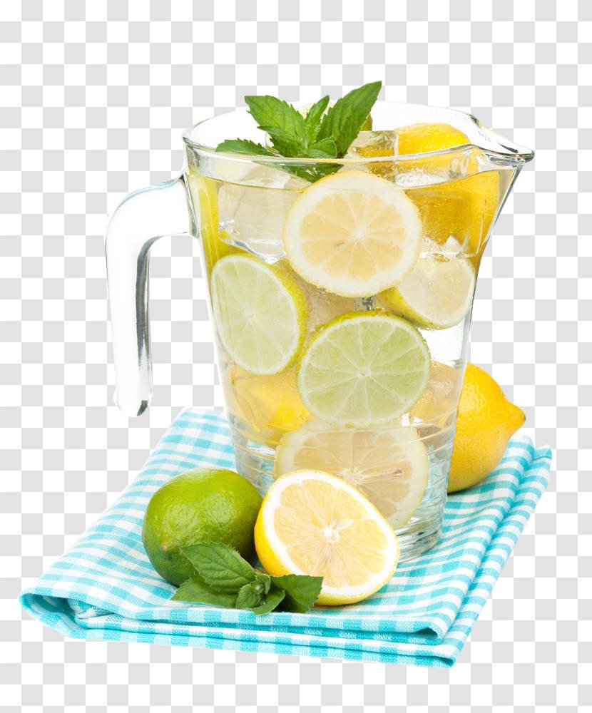 Juice Spritzer Lemon-lime Drink Lemonade - Key Lime - Lemon Ice Bottle Transparent PNG