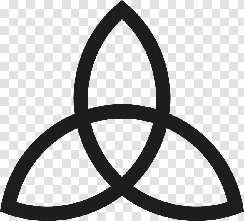 Triquetra Celtic Knot Symbol Trinity - Sacred - Lucky Symbols Transparent PNG