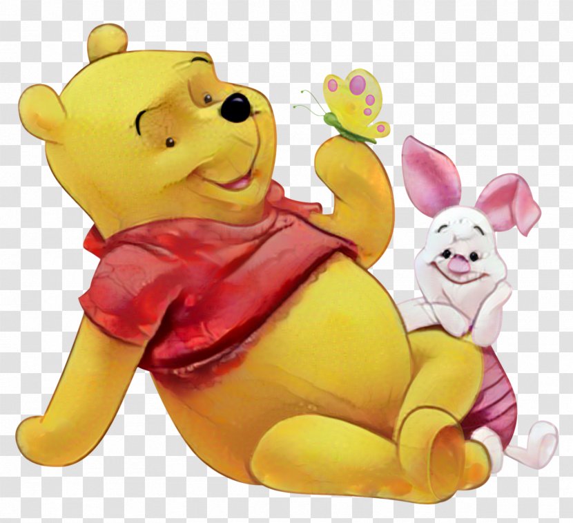 Winnie-the-Pooh Piglet Winnipeg Eeyore The House At Pooh Corner - Winniethepooh And A Busy Day - Stuffed Toy Transparent PNG