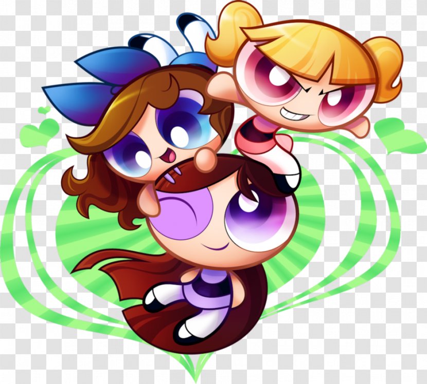 DeviantArt Drawing Blossom, Bubbles, And Buttercup Fan Art Animated Cartoon - Silhouette - Power Puff Girls Transparent PNG