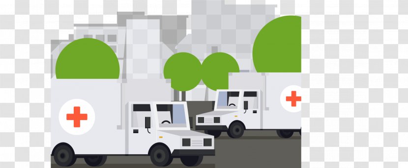 Logo Icon - Vehicle - Emergency Ambulance Vector Transparent PNG