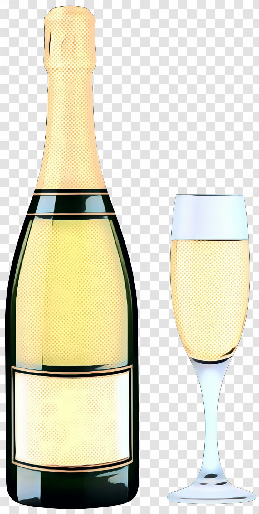 Champagne - Drink - Yellow Wine Transparent PNG