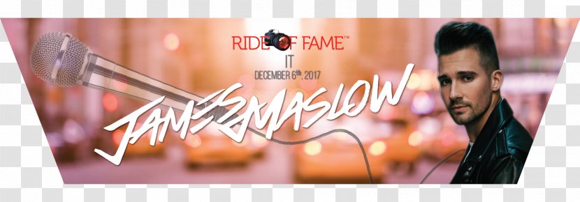 Ride Of Fame Brand 6 December Font - James Maslow Transparent PNG