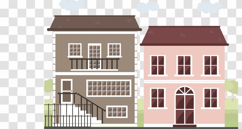Vector Graphics House Illustration Building Image - Animation - Cottages Transparent PNG