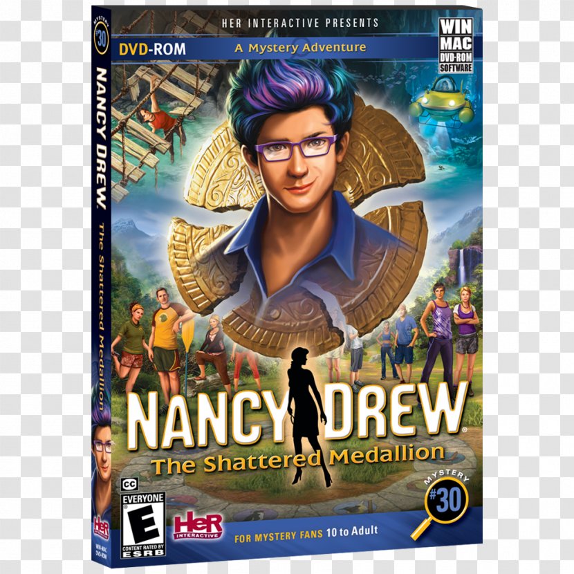 Nancy Drew: The Shattered Medallion George Fayne Ghost Of Thornton Hall Deadly Device - Playstation 2 - Drew Secret Scarlet Hand Transparent PNG