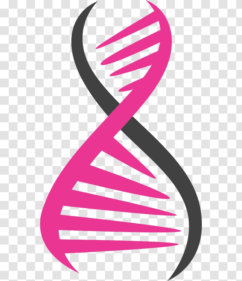 DNA Clip Art - Pink - Dna Day Transparent PNG