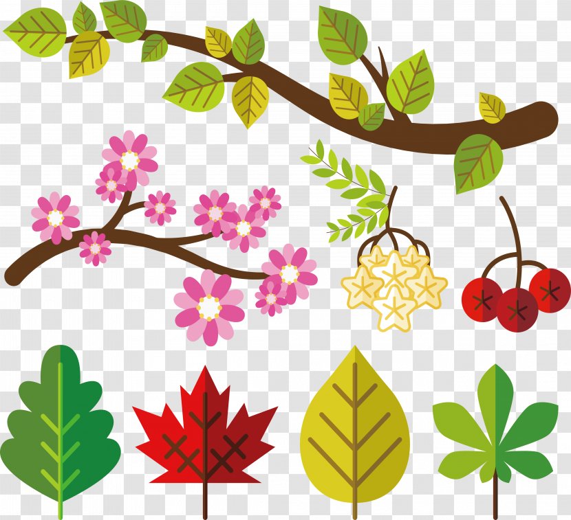 Tree Leaf Icon - Flowering Plant - Exquisite Green Design Transparent PNG