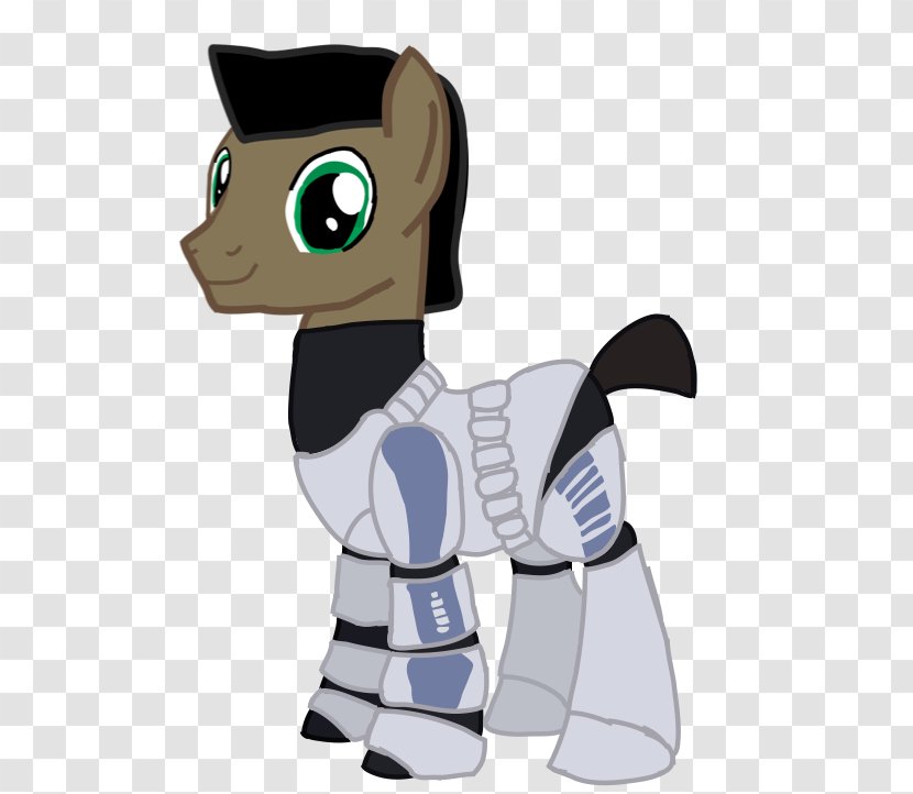 Clone Trooper Star Wars: The Wars Pony - Cat Like Mammal - Ripped Vector Transparent PNG
