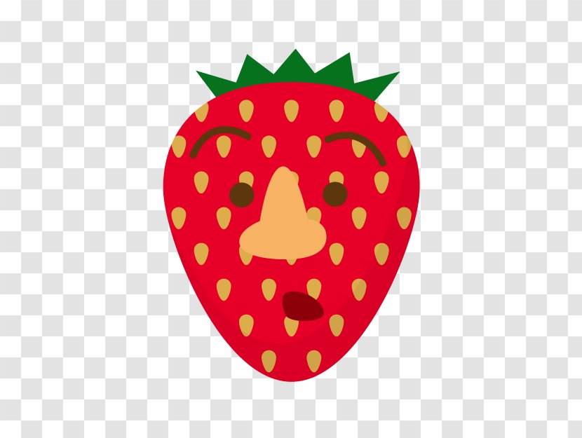 Strawberry Aedmaasikas Fruit Red - Cartoon Transparent PNG