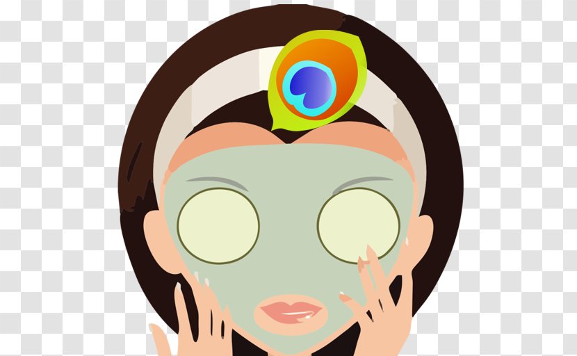 Skin Care Face Mask Masque - Watercolor Transparent PNG