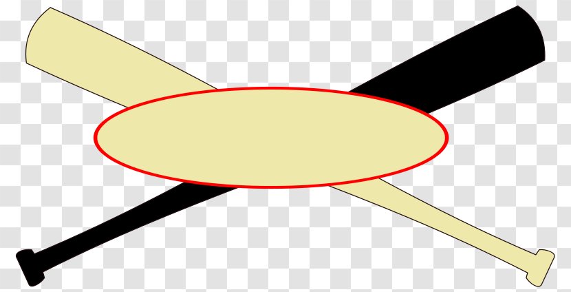 Baseball Bats Batting Clip Art - Ball - Crossed Clipart Transparent PNG