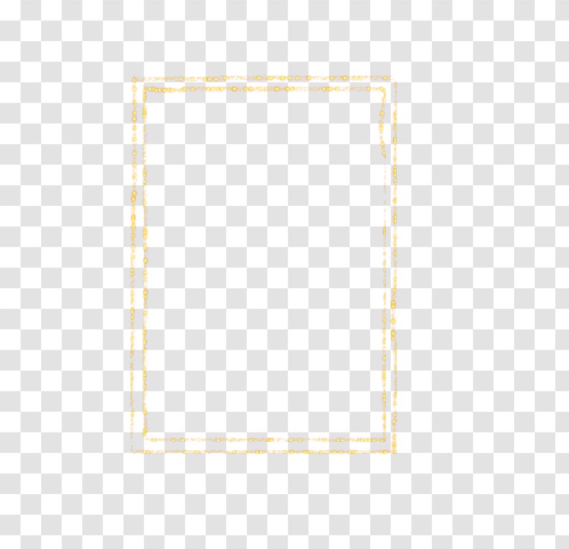 Paper Picture Frames Line Angle Pattern - Yellow Transparent PNG
