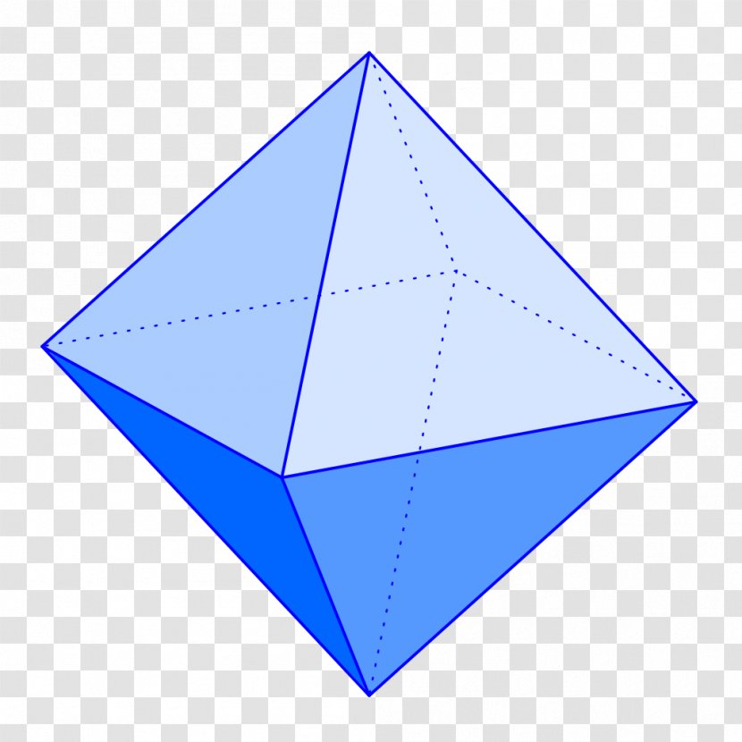Octahedron Geometry Tetrahedron Platonic Solid Dodecahedron - Triangle - Euclidean Transparent PNG
