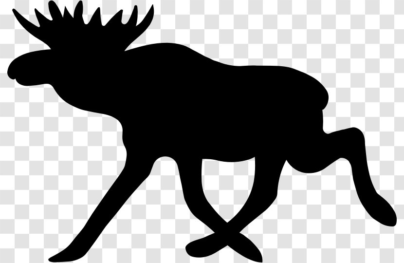 Moose Clip Art - Organism - Deer Transparent PNG