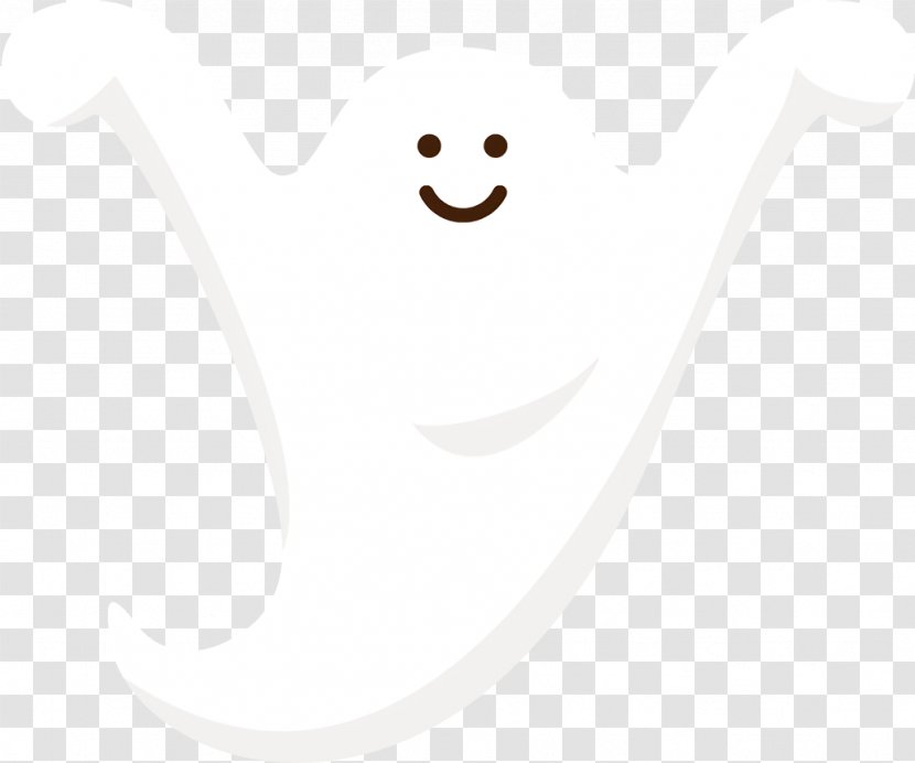Ghost Halloween - Emoticon Smile Transparent PNG