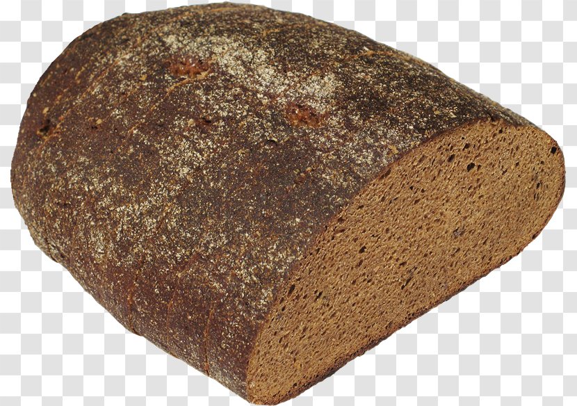 Rye Bread Graham Whole Wheat Brown Loaf - Secale Cereale Transparent PNG