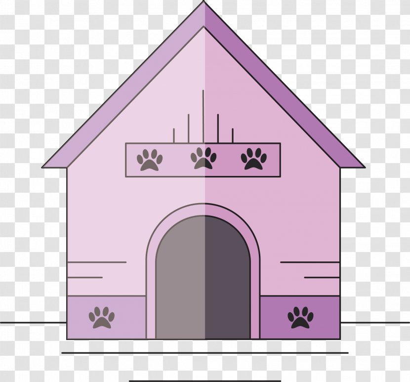 Download - House - Creative Toy With Purple Chalet Transparent PNG