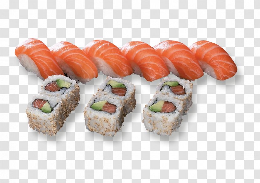California Roll Sashimi Smoked Salmon Sushi - Cuisine Transparent PNG