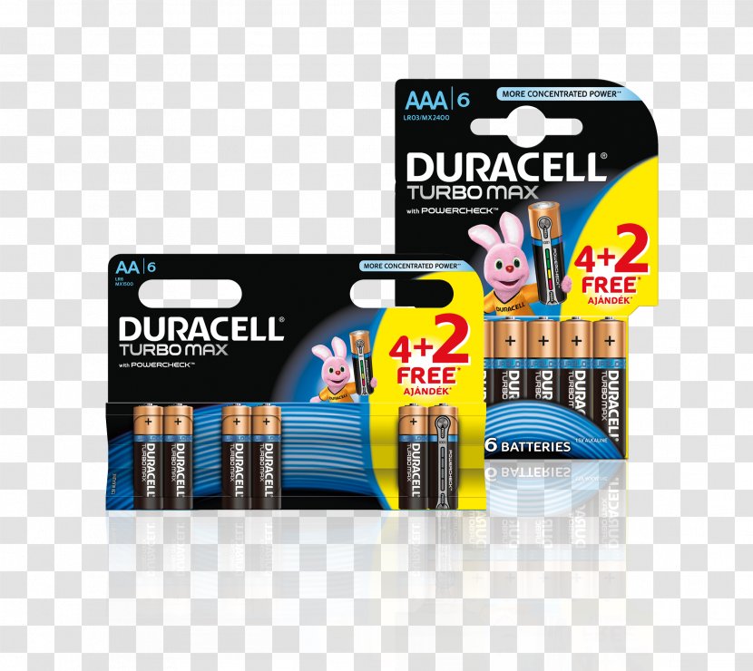 Electric Battery AAA Alkaline Duracell Charger - Automotive Transparent PNG