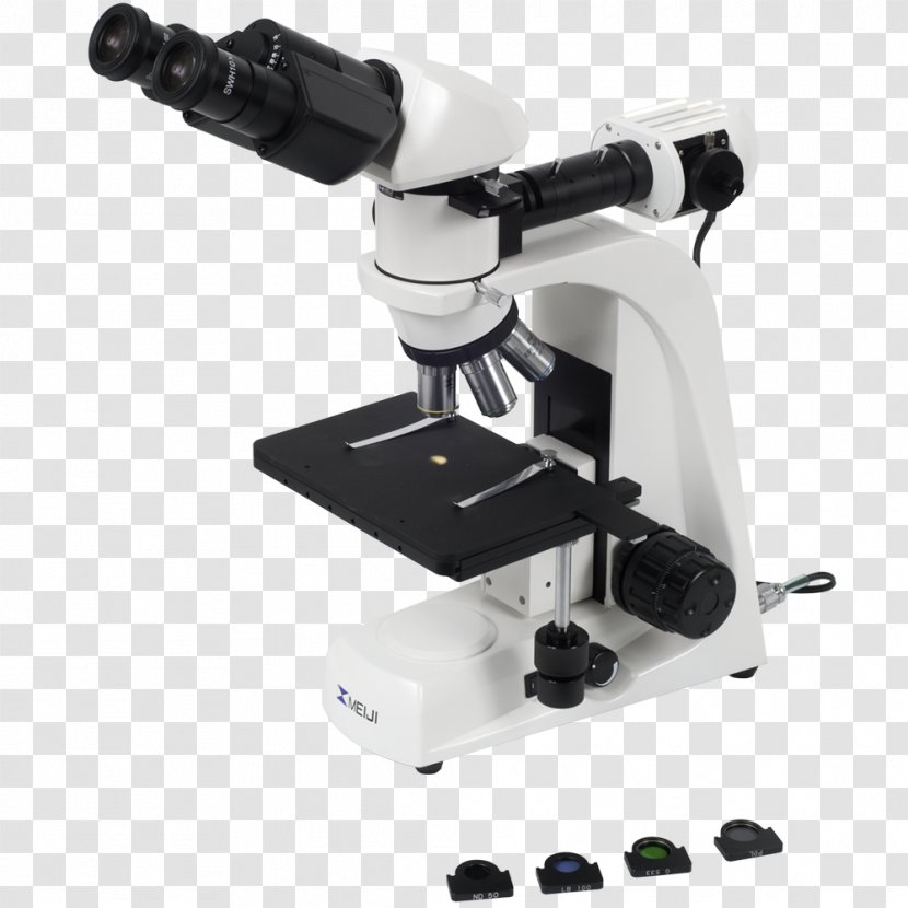 Light Optical Microscope Metallurgy Metallography - System Transparent PNG