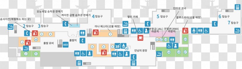 Kumamoto Aso Airport Terminal Lounge - Brand - Korea Map Transparent PNG