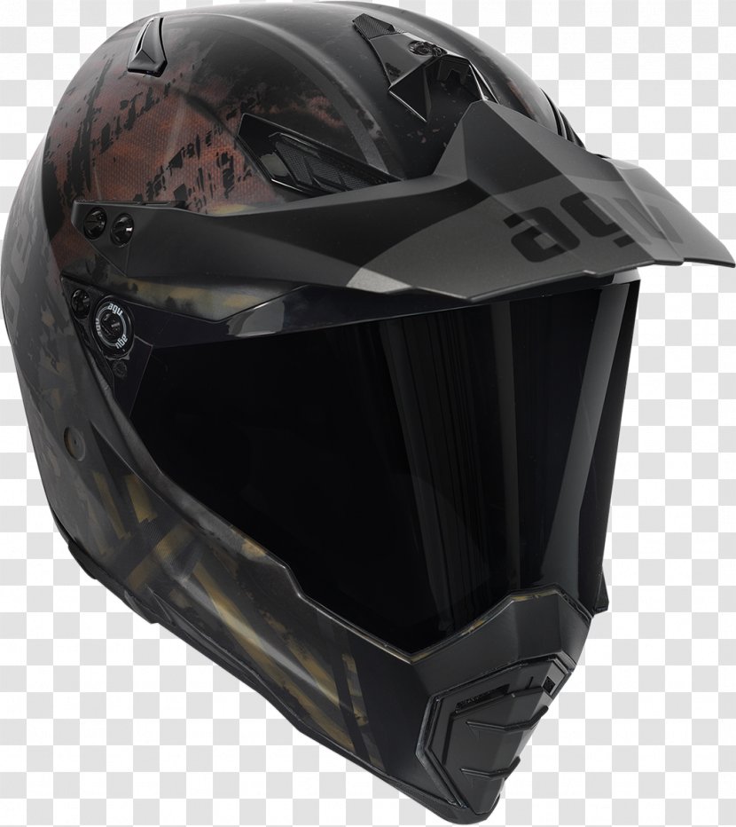 Bicycle Helmets Motorcycle AGV - Headgear - Grunge Edge Transparent PNG