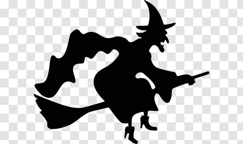 Witchcraft Halloween Clip Art - Horse Like Mammal - Witch Broom Transparent PNG