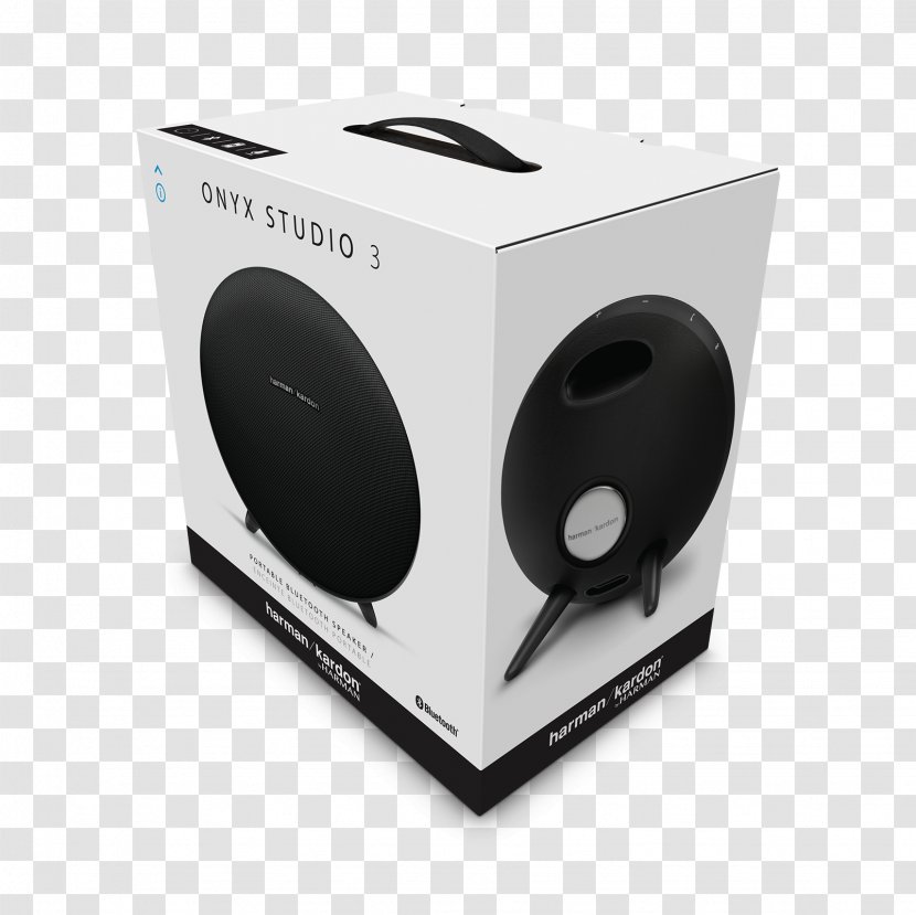 Harman Kardon Onyx Studio 3 Wireless Speaker Loudspeaker Headphones - Electronic Device Transparent PNG