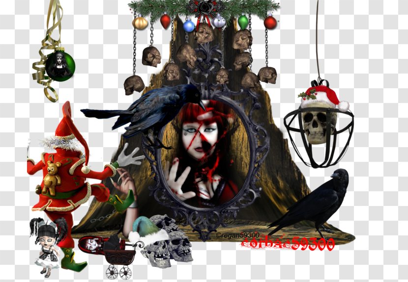 Christmas Ornament Skull And Crossbones Lantern Tree - Halloween Transparent PNG