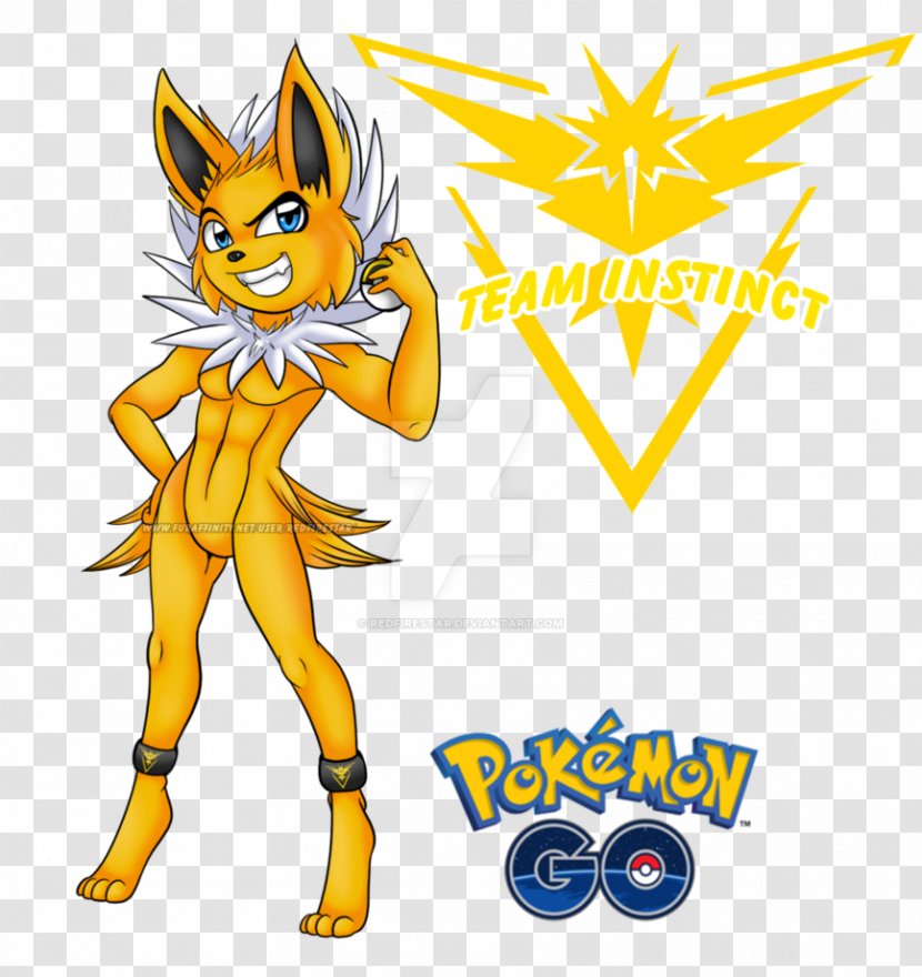 Jolteon Pokémon GO DeviantArt - Yellow - Pokemon Go Transparent PNG