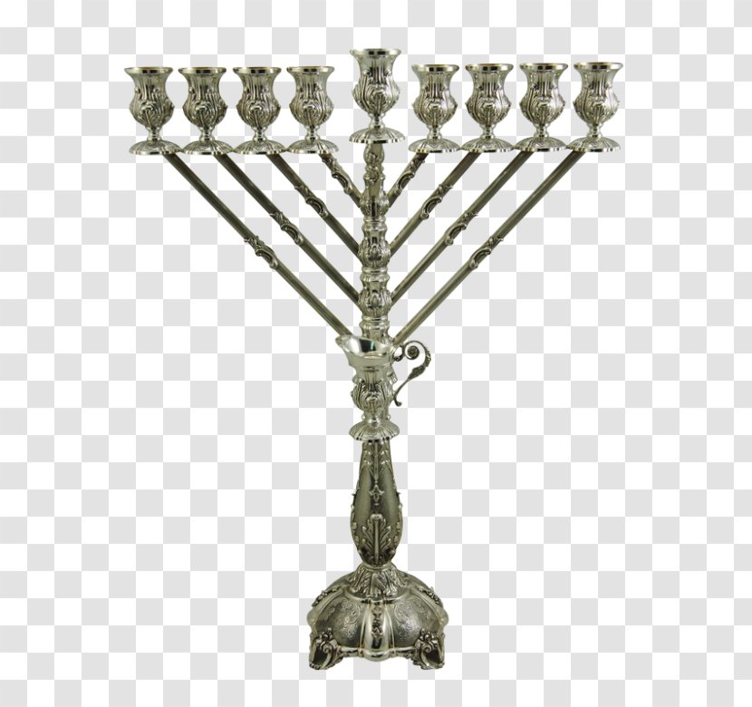 Menorah Hanukkah Elite Sterling Chabad Silver - Holiday - Double Ninth Festival Transparent PNG