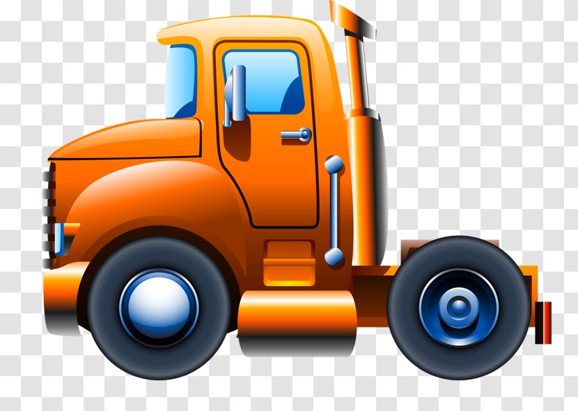Cars & Roads Truck Clip Art - Vehicle - Hand-painted Transparent PNG