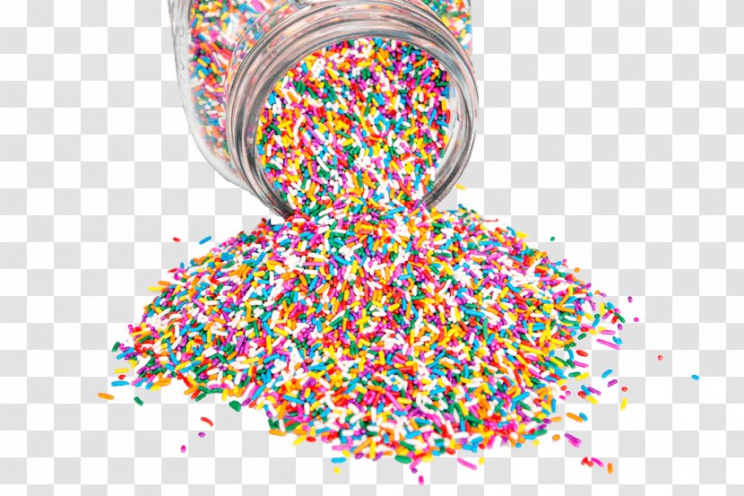 Ice Cream Cupcake Sprinkles Flavor - Nonpareils Transparent PNG