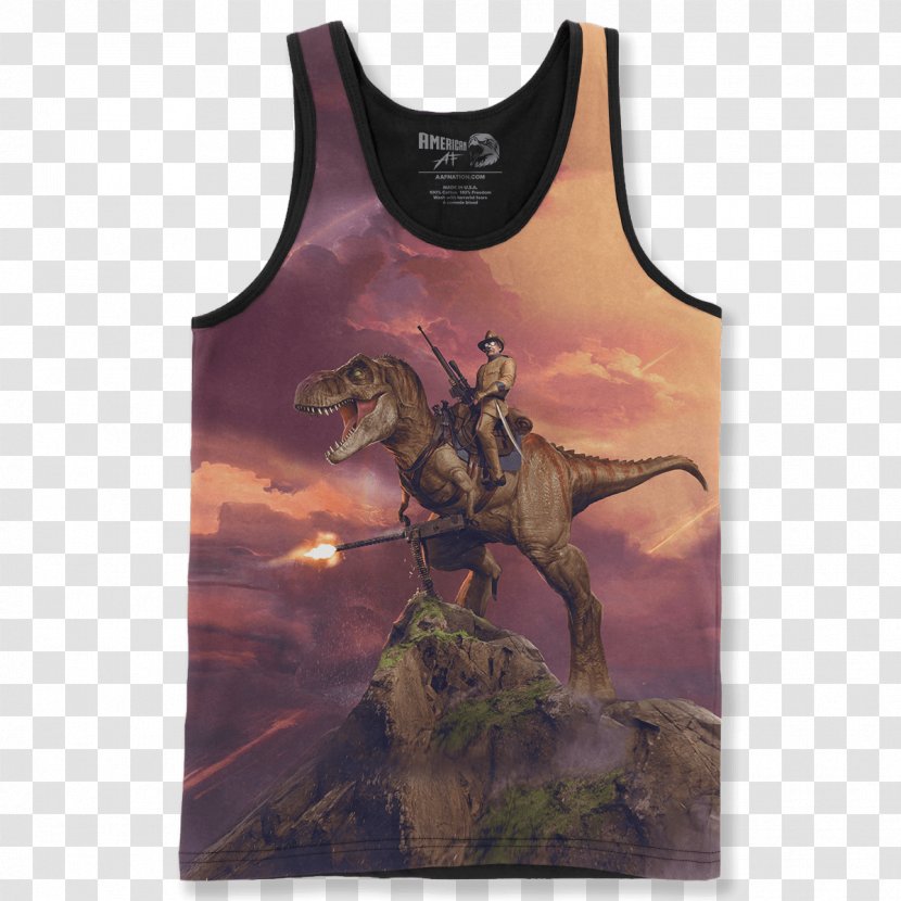 Tyrannosaurus T-shirt Dinosaur T-Rex Halloween United States - Outerwear Transparent PNG