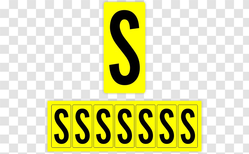 Yellow Logo Brand Area - Efficiency - Buchstaben Transparent PNG