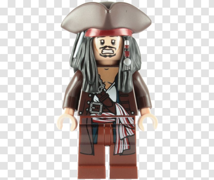 Jack Sparrow Lego Pirates Of The Caribbean: Video Game Minifigure - Caribbean Transparent PNG