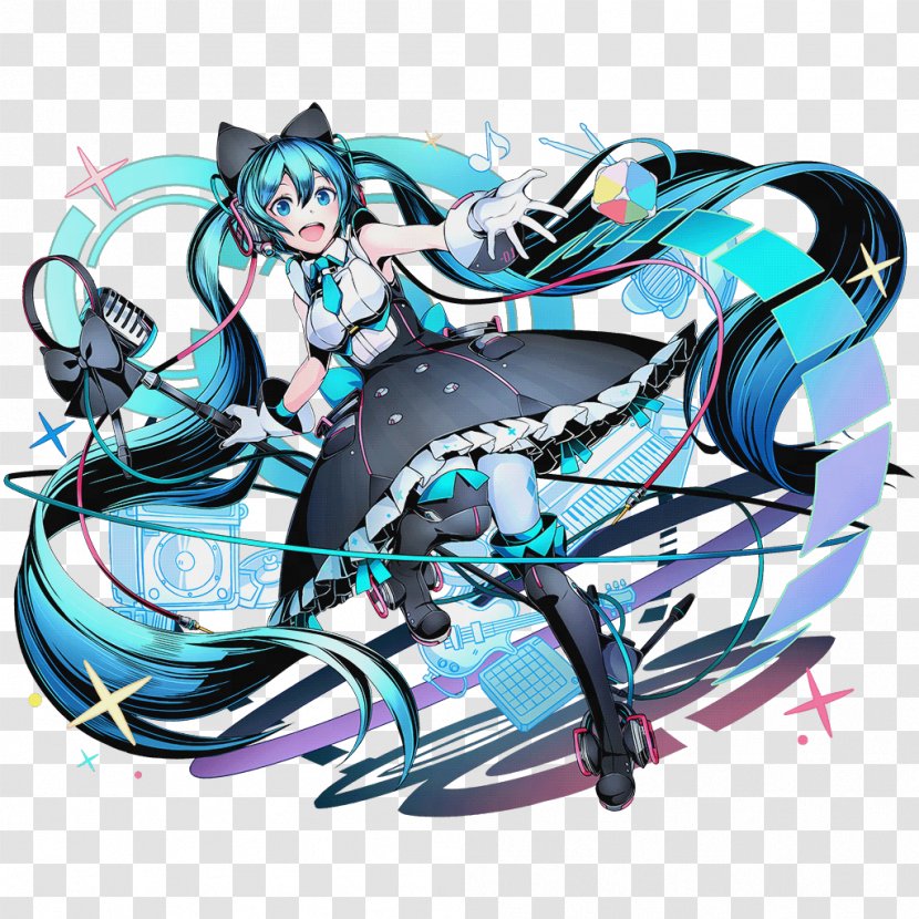 Hatsune Miku Graphic Design Itasha Divine Gate - Flower Transparent PNG