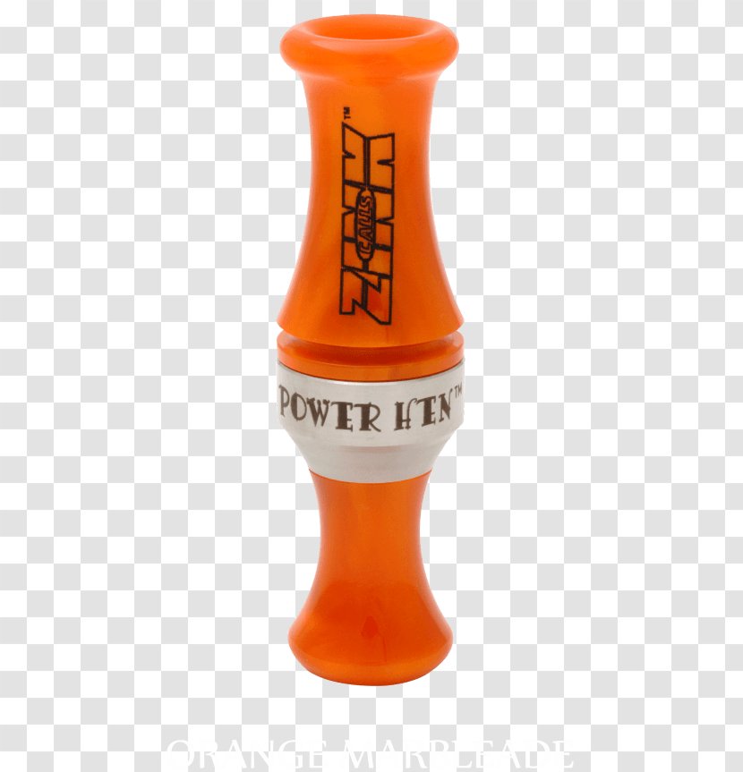 Zink Power Hen PH-1 Open Water Single Reed Acrylic Duck Call Orange Marblade Calls PH-2 (Ivory) Product Design Green Transparent PNG