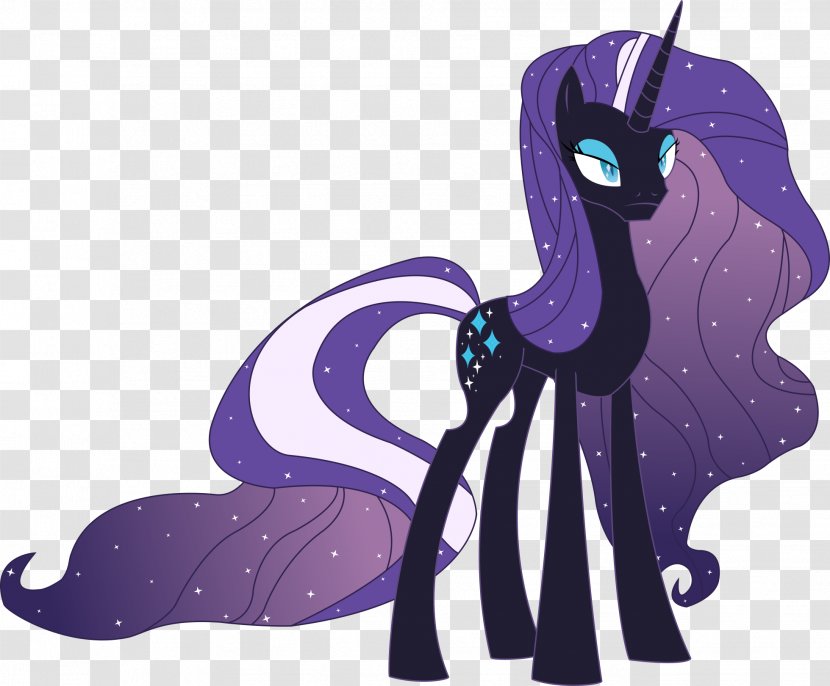 Rarity Pony Princess Luna Nightmare - Vertebrate - Might And Magic V Darkside Of Xeen Transparent PNG