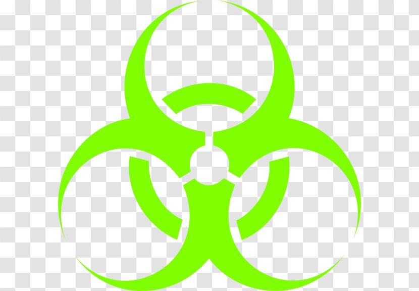 Biological Hazard Symbol Clip Art - Logo - Stemplate Vector Transparent PNG