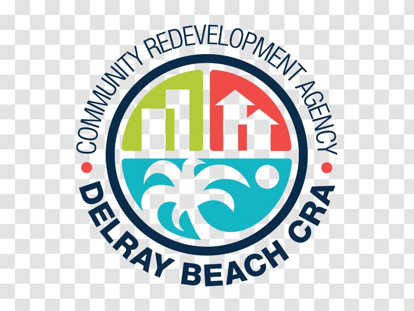 Delray Beach Community Redevelopment Agency Logo Brand Organization Trademark - Signage - Symbol Transparent PNG