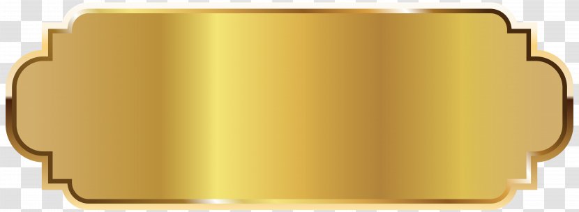 Template Microsoft Word Computer File - Golden Label Clipart Picture Transparent PNG