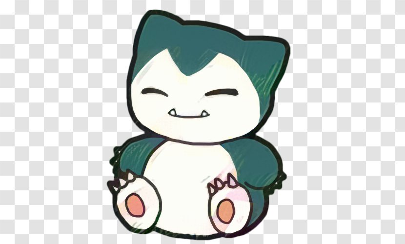Snorlax Green - Video Games - Smile Cheek Transparent PNG