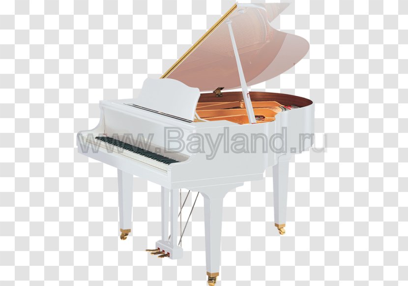 Grand Piano Yamaha Corporation Key Kawai Musical Instruments - Silhouette Transparent PNG