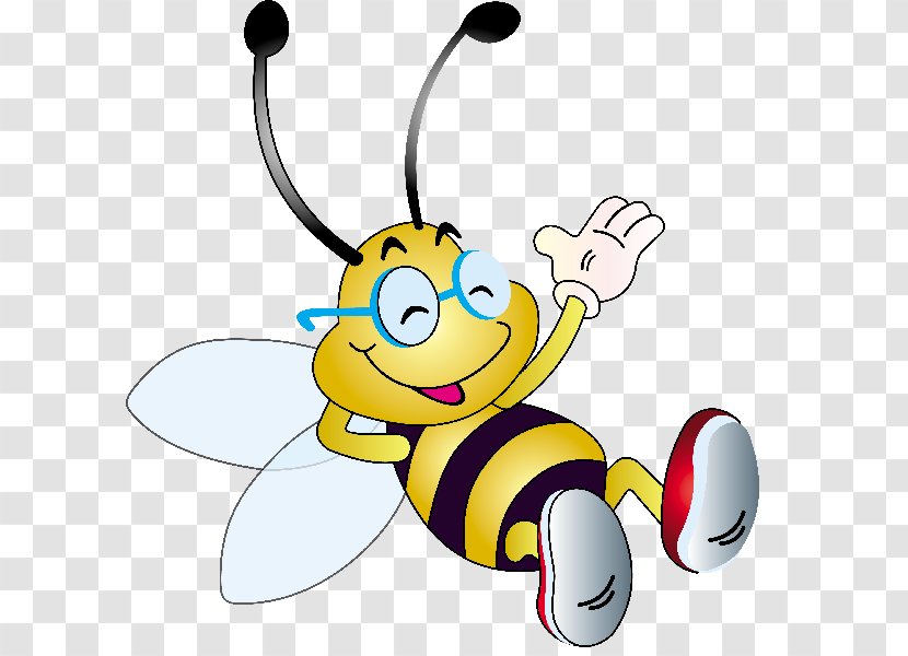 Honey Bee Beehive Clip Art - Bumblebee - Cartoon Bees Transparent PNG