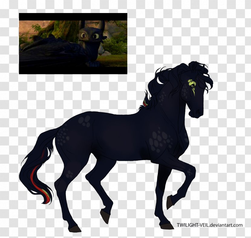Mustang Pony Stallion Foal Colt - Halter - Toothless Transparent PNG