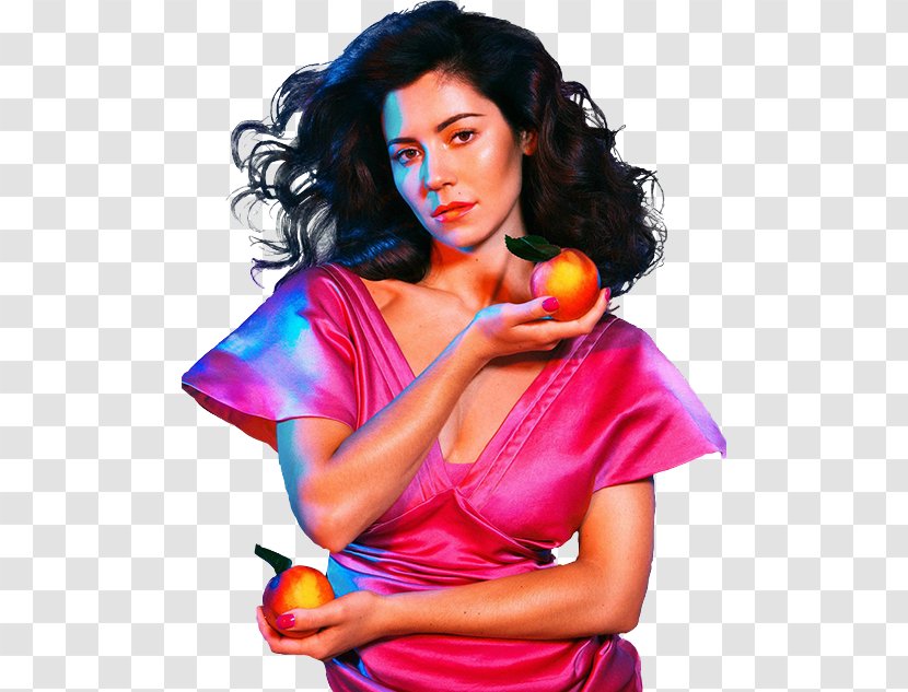 Marina And The Diamonds Froot Happy Musician - Silhouette Transparent PNG