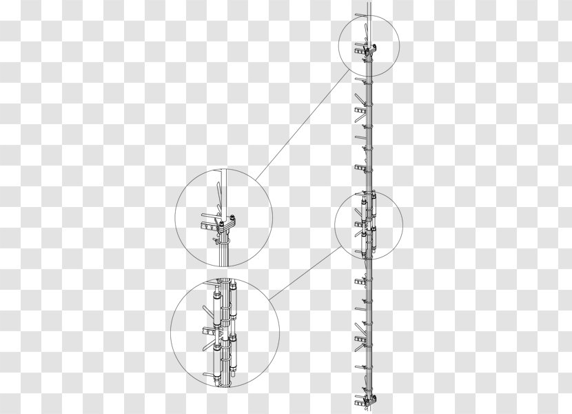 Guyed Mast Partially Tower Lattice DIY Store - Technical Support Transparent PNG